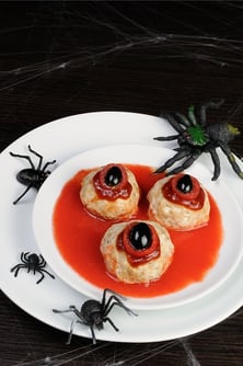 Halloween Meat(eye)Balls