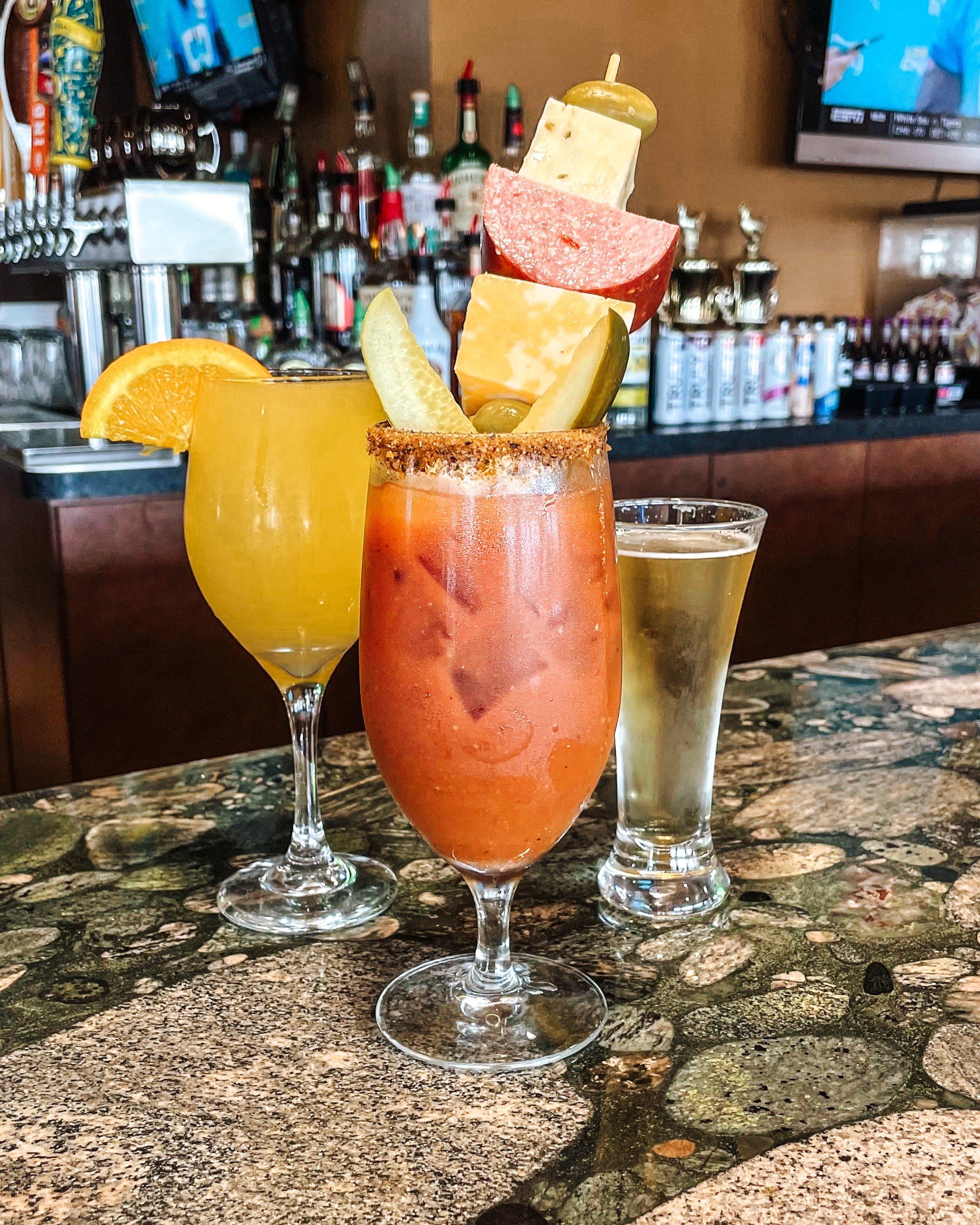 New bloodys and mimosa